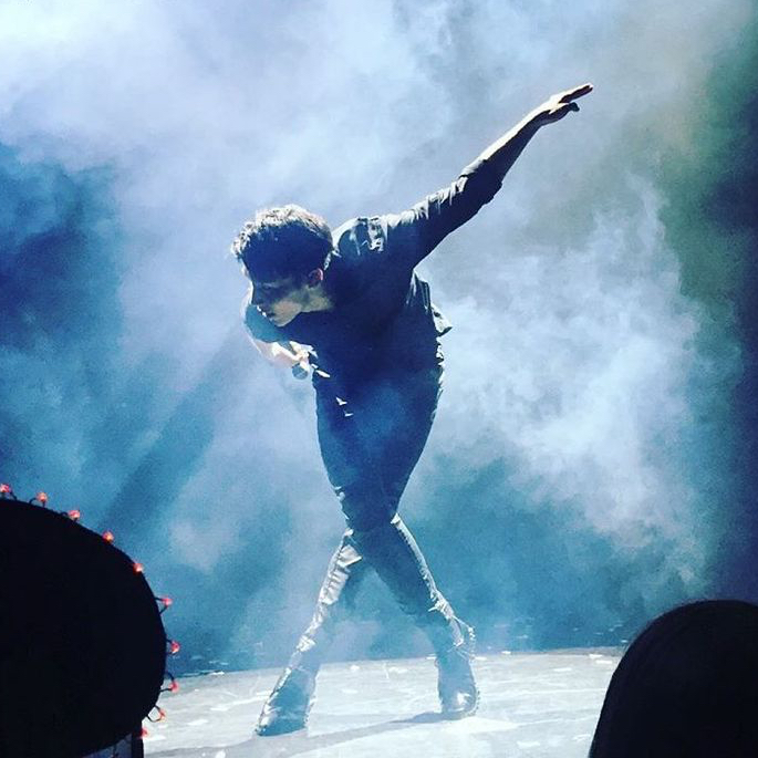 Recent activity shot of B.A.P