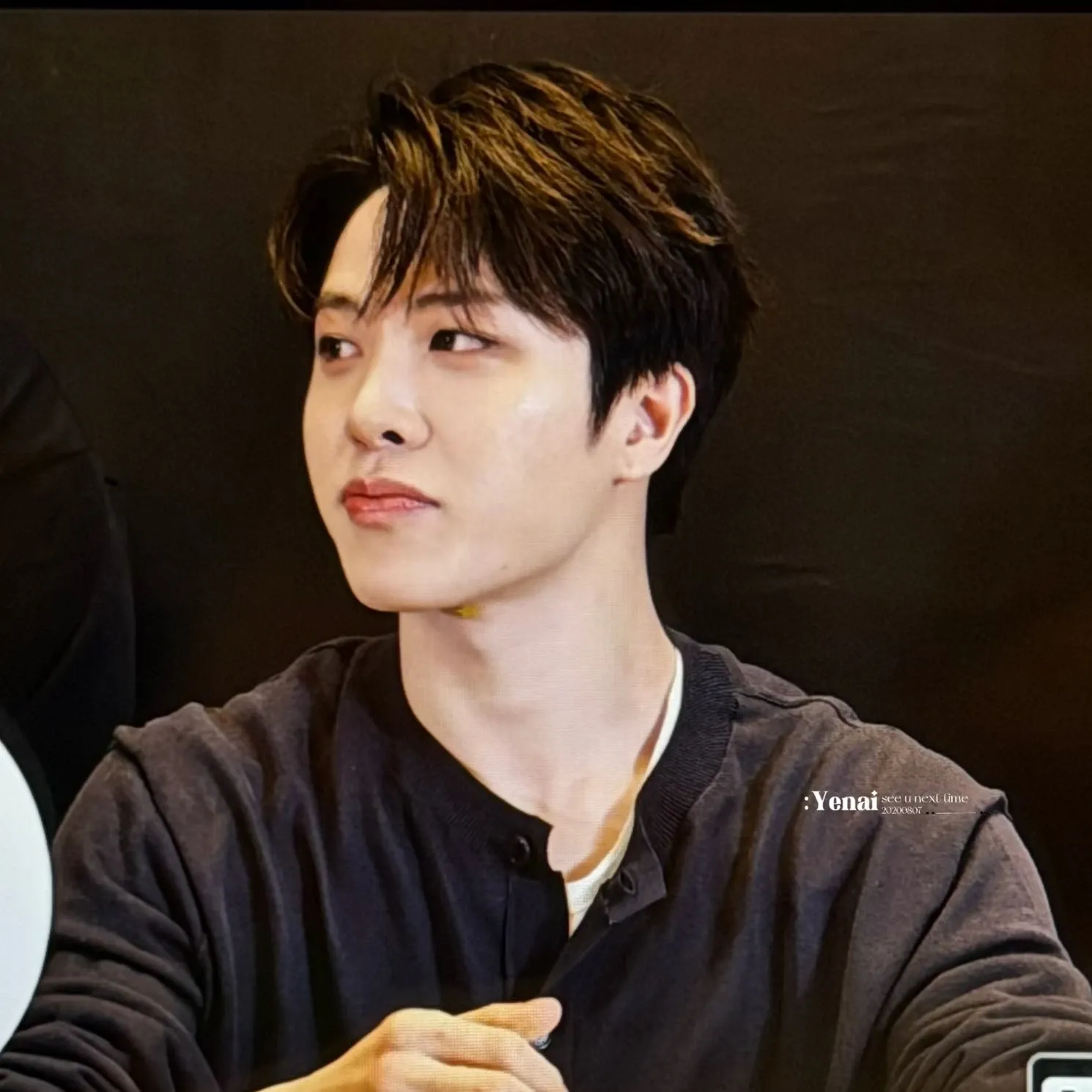 Momen yang diabadikan oleh penggemar So Junghwan (TREASURE)
