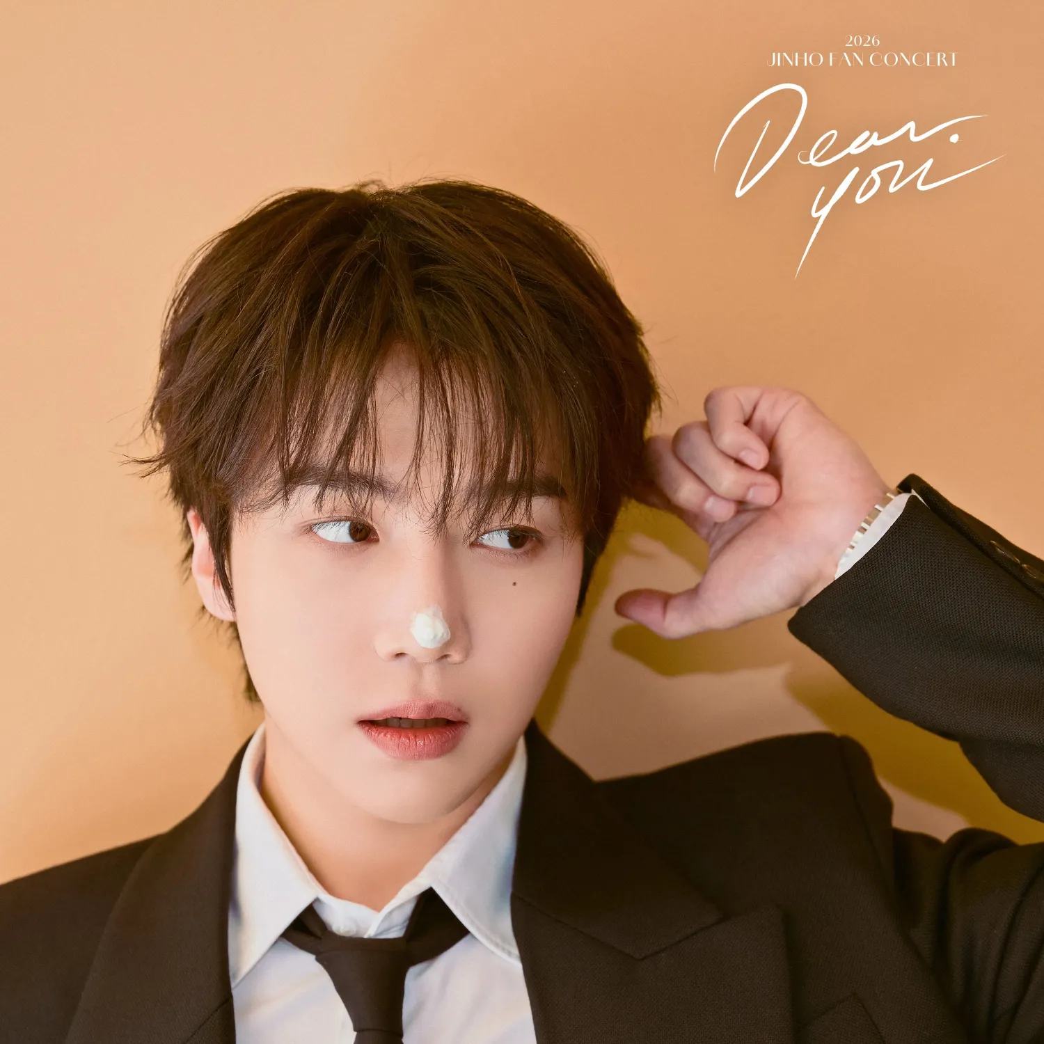 A moment captured by Jinho (PENTAGON)'s fan