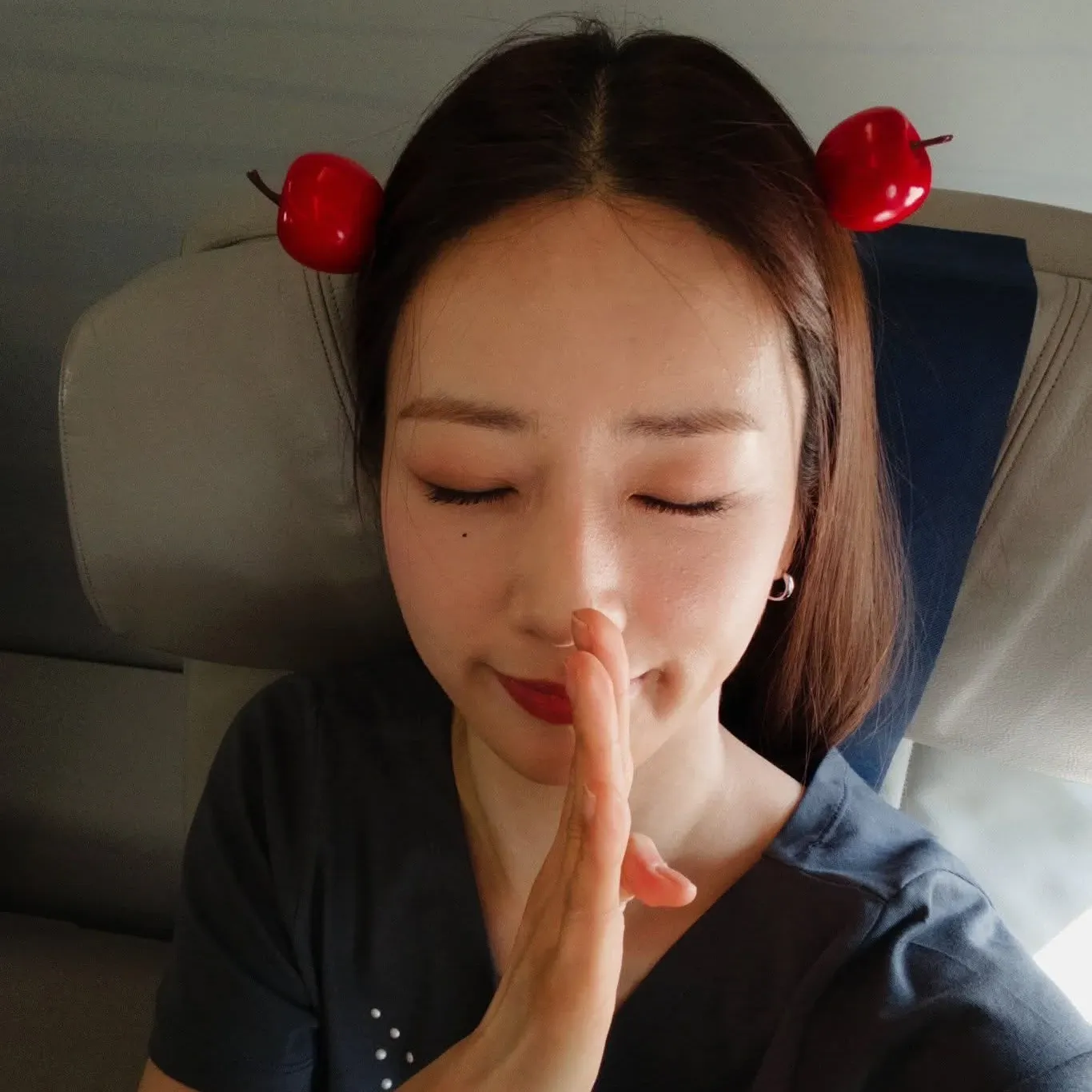 Behind-the-scenes cut of Yoon Bomi (Apink)