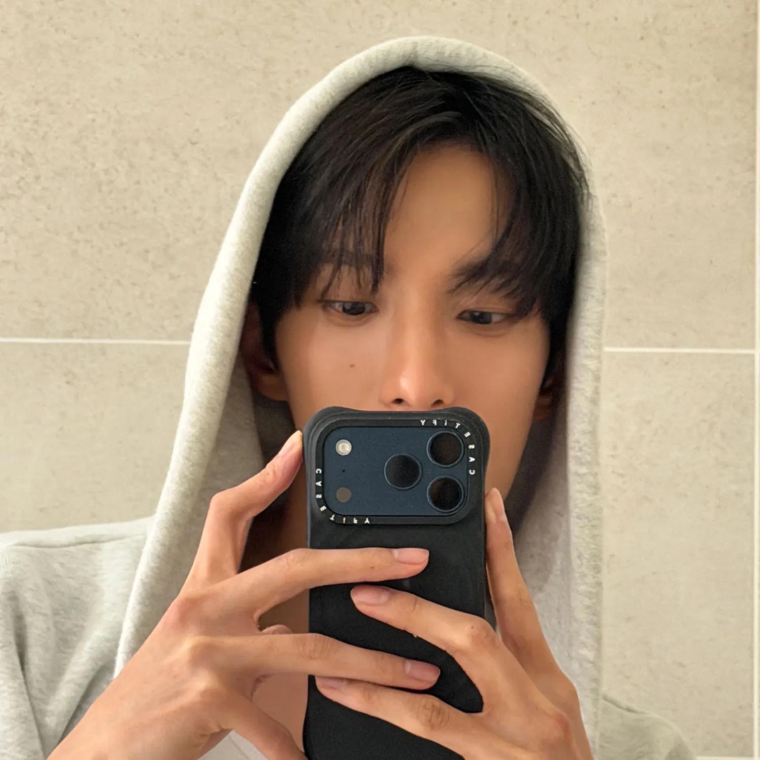 A moment captured by DK (SEVENTEEN)'s fan
