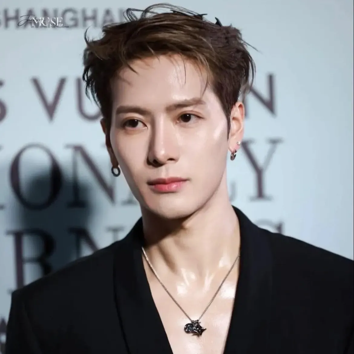 A moment captured by Jackson (GOT7)'s fan