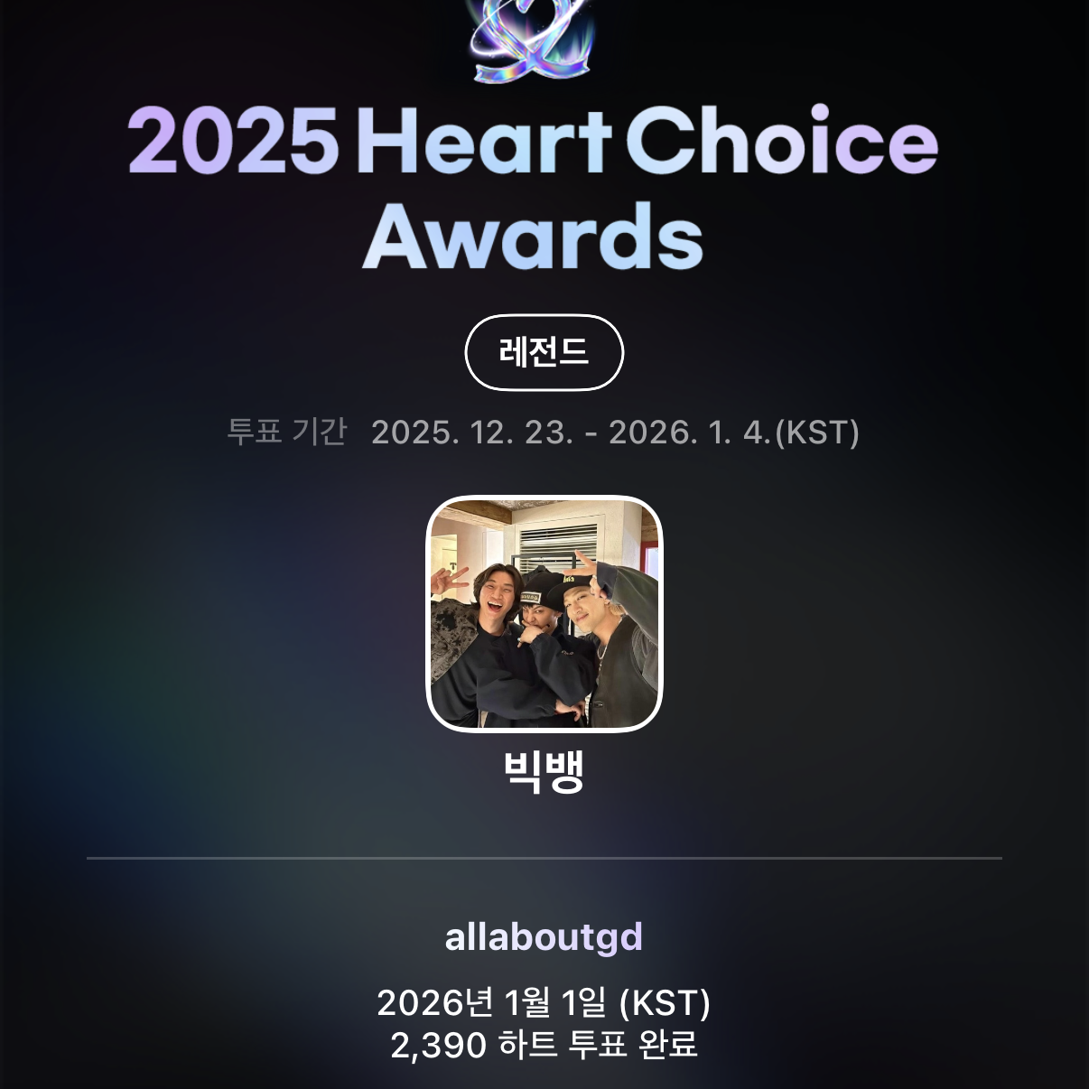 Latest photo of G-DRAGON (BIGBANG)