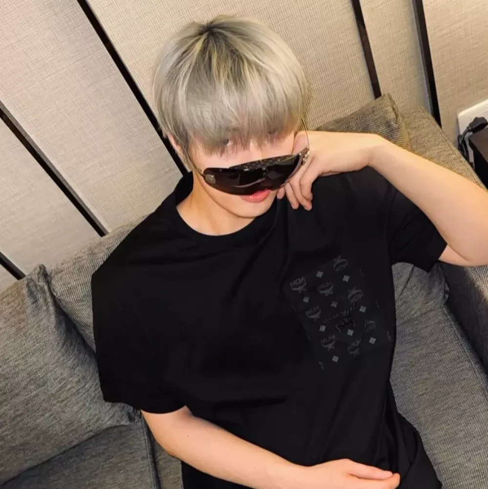 A moment captured by Mingi (ATEEZ)'s fan