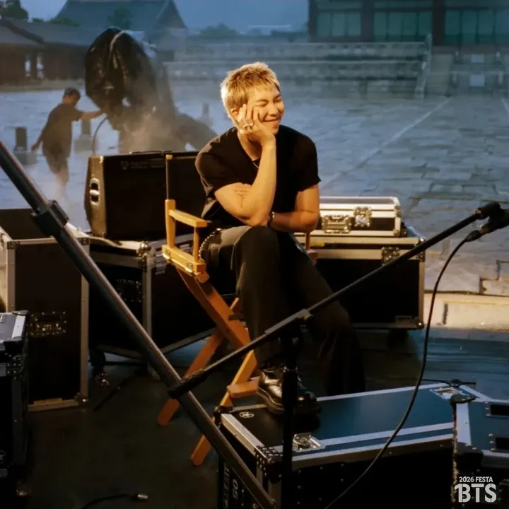 Recent activity shot of RM (BTS)