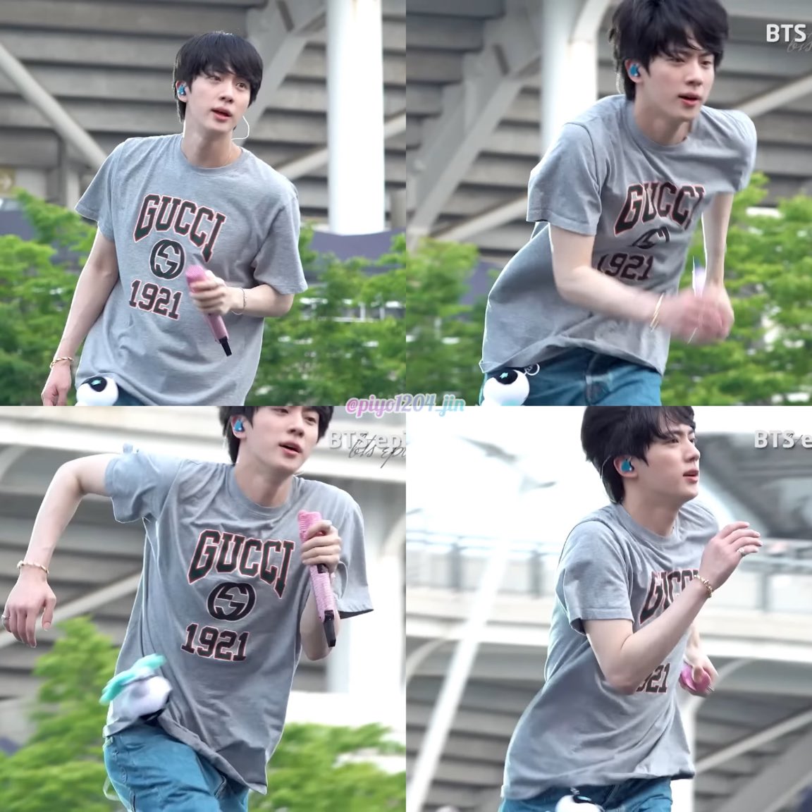 Momen yang diabadikan oleh penggemar BTS