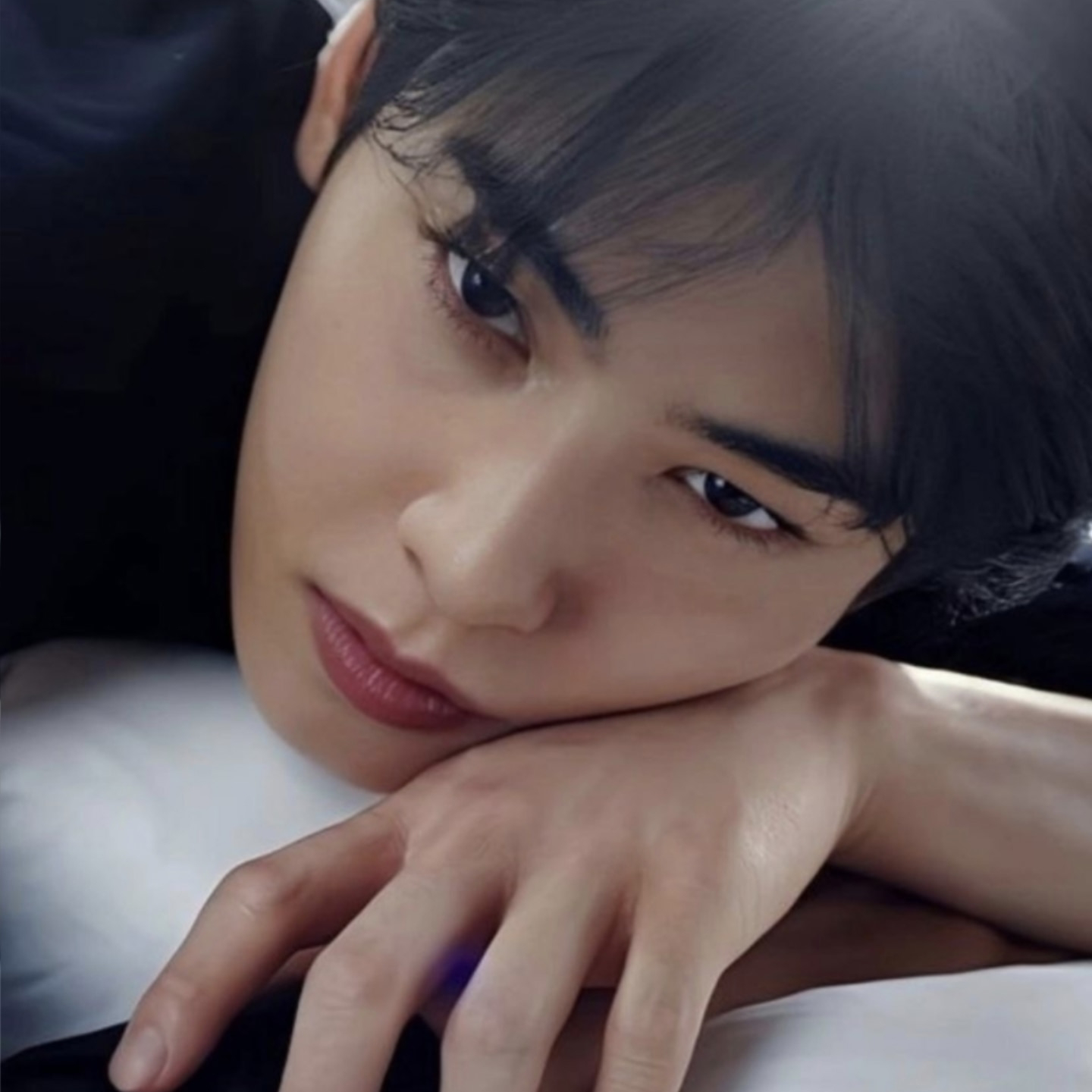 A moment captured by Eunwoo (ASTRO)'s fan