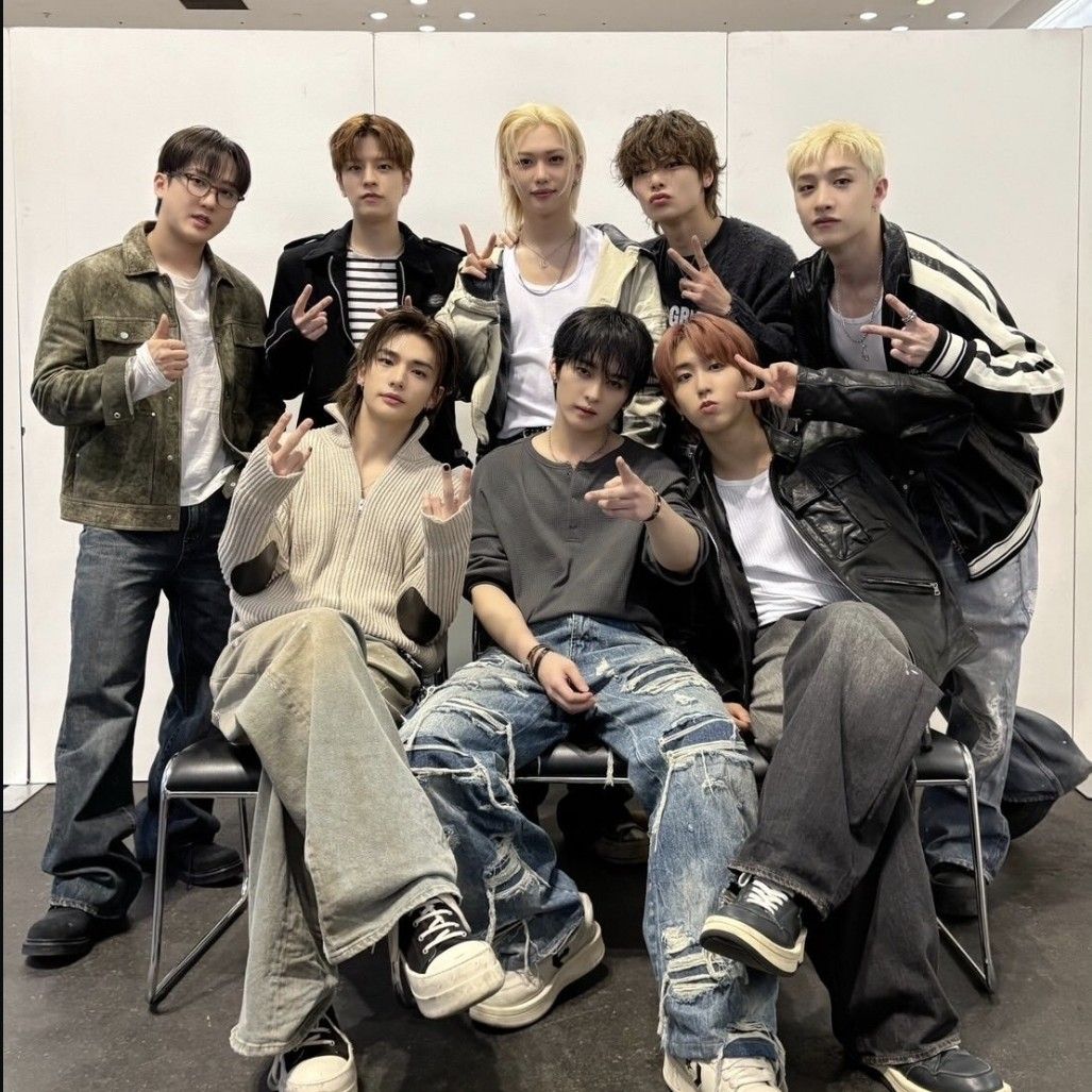 Stray Kidsの舞台裏ショット