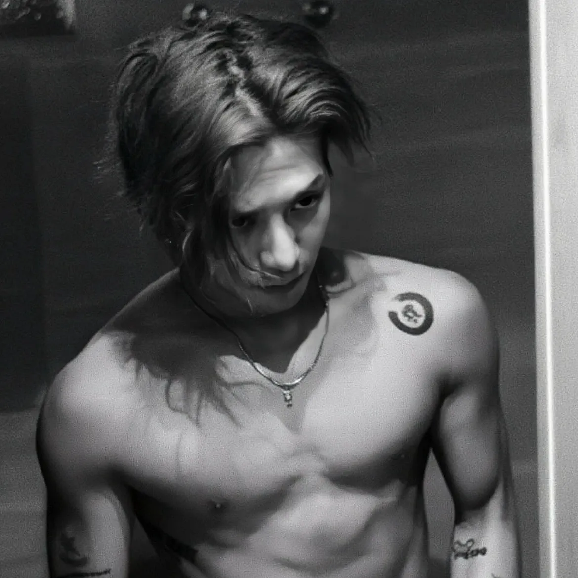 A moment captured by Jackson (GOT7)'s fan