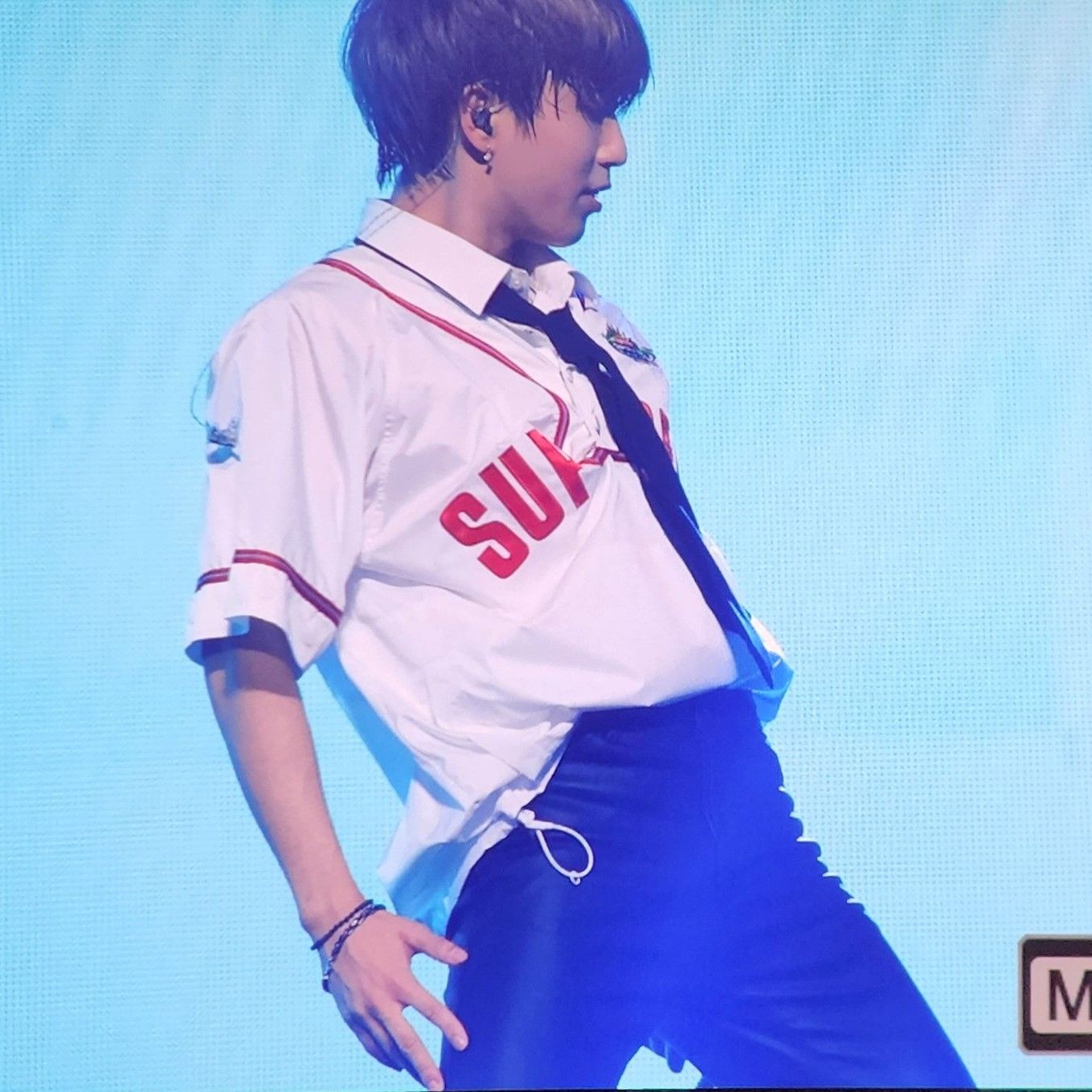 Recent activity shot of HAN (Stray Kids)