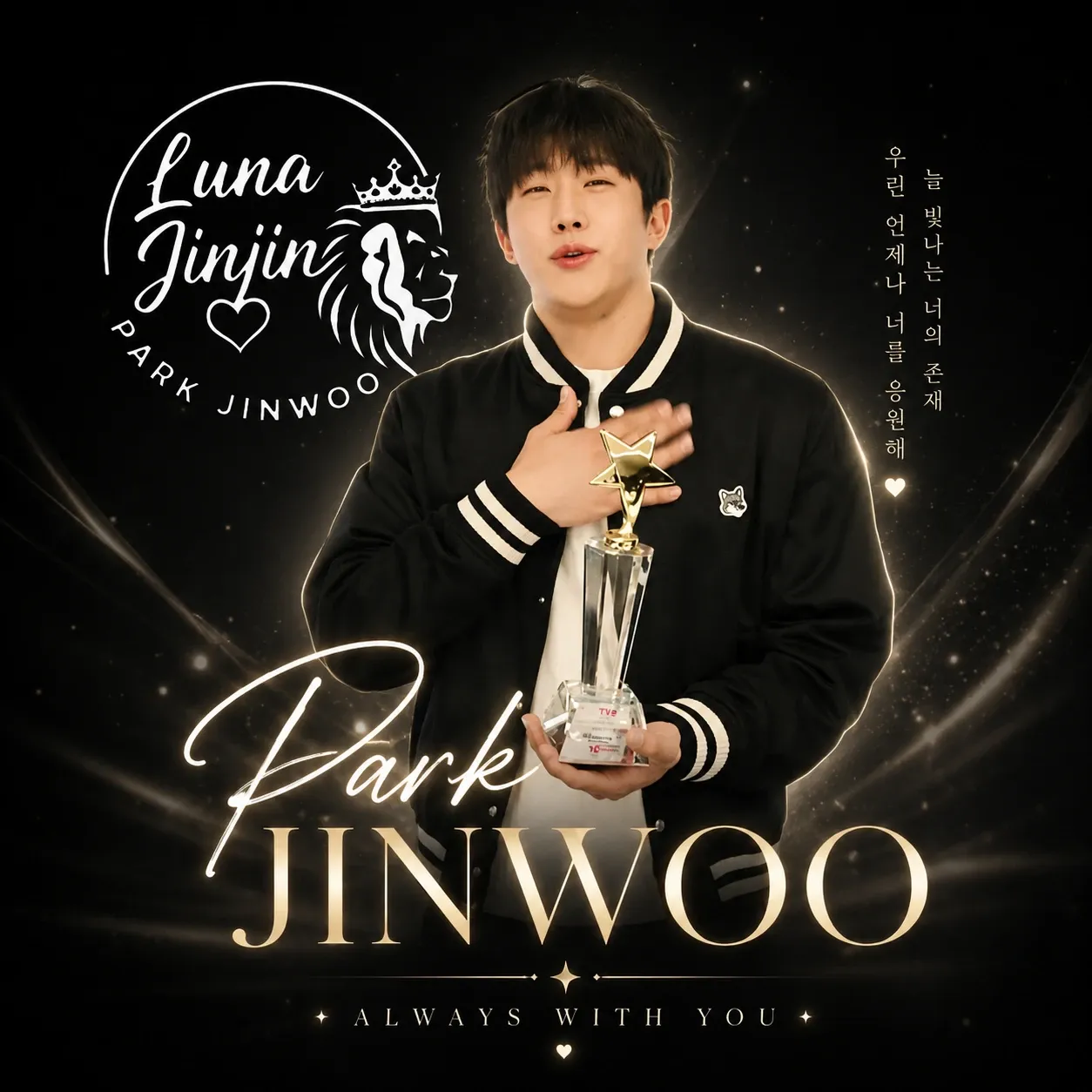 A moment captured by Jinjin (ASTRO)'s fan