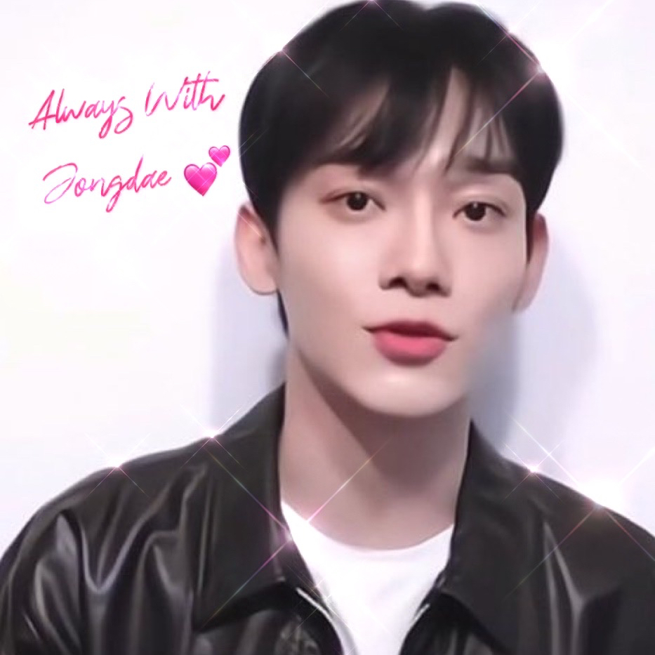 Recent activity shot of Chen (EXO)