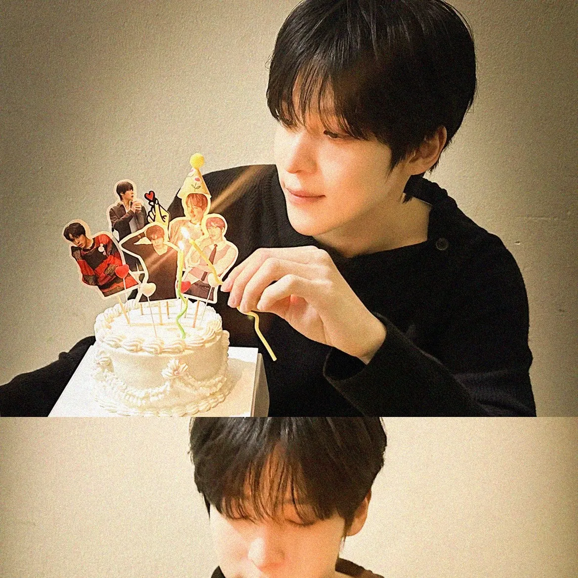 Recent activity shot of Yunho (ATEEZ)