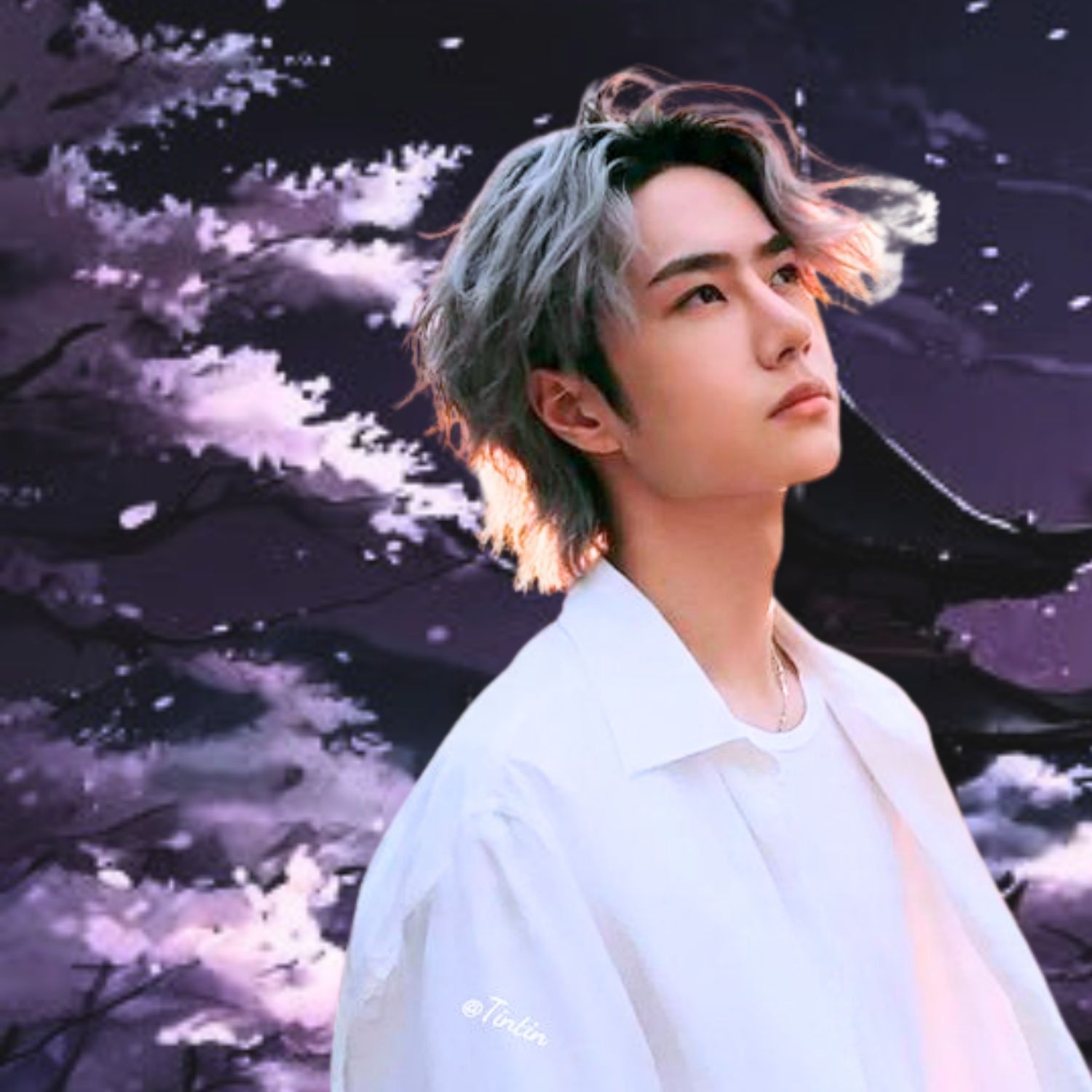 Recent activity shot of Wang Yibo