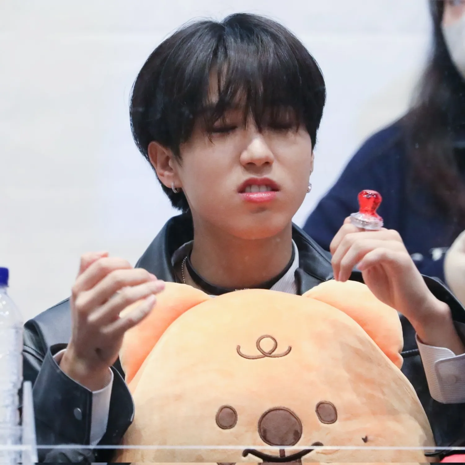 Recent activity shot of HAN (Stray Kids)