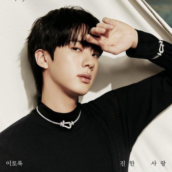 Recent activity shot of Jin (BTS)