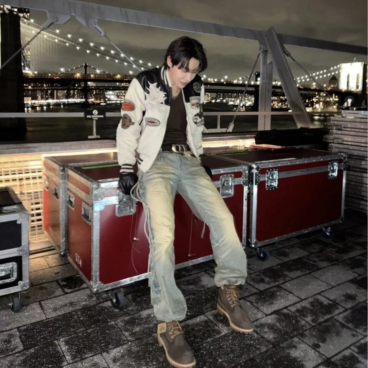 J-hope (防彈少年團)粉絲拍下的瞬間