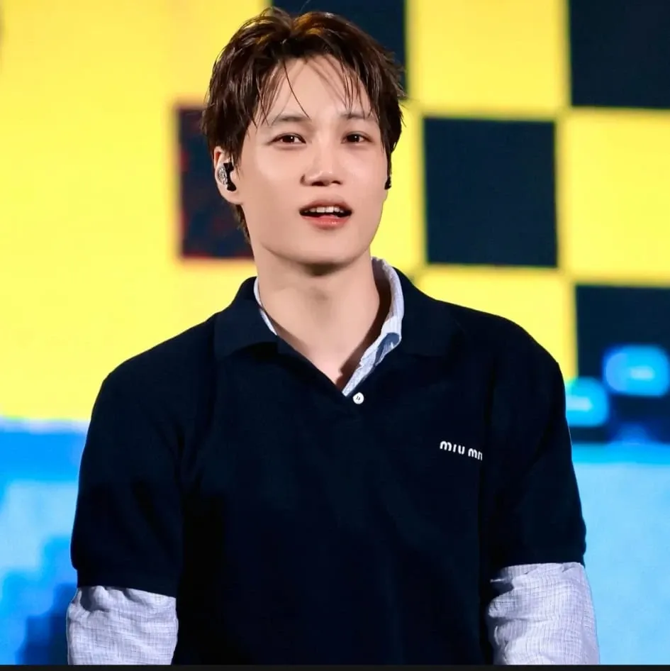 A moment captured by Kai (EXO)'s fan