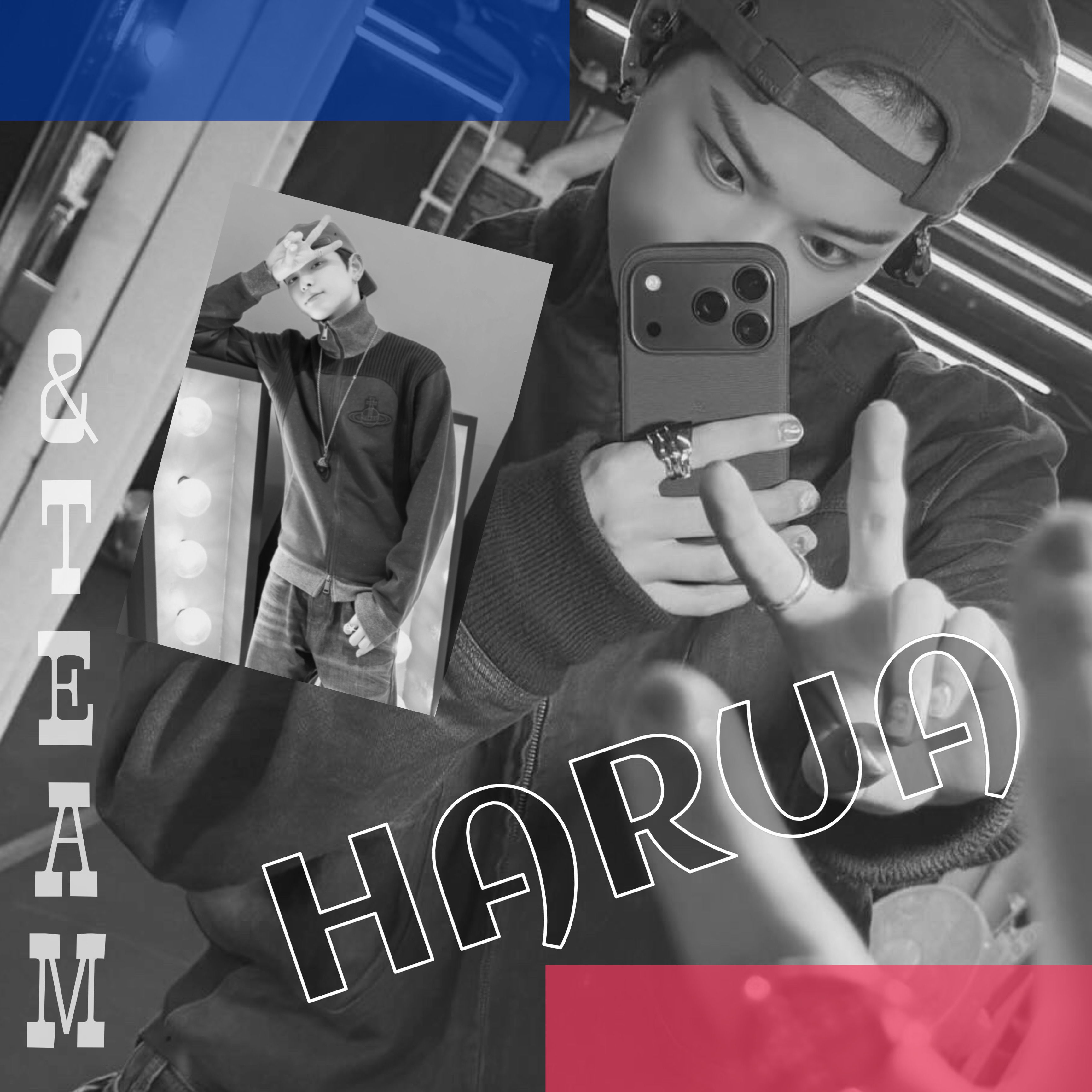 Behind-the-scenes cut of Harua (&TEAM)