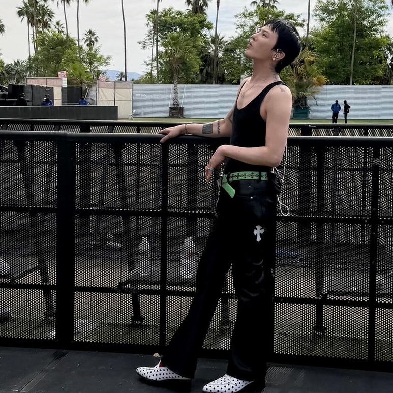 Recent activity shot of G-DRAGON (BIGBANG)