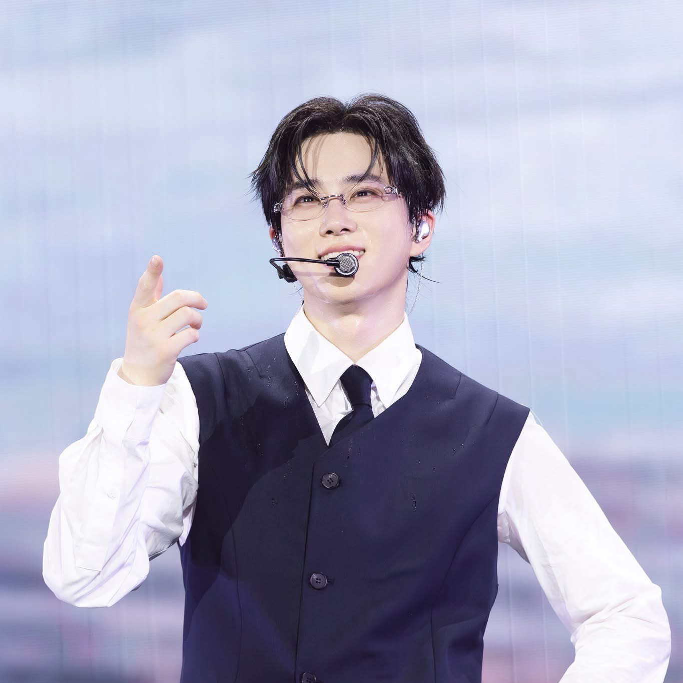Recent activity shot of Suho (EXO)
