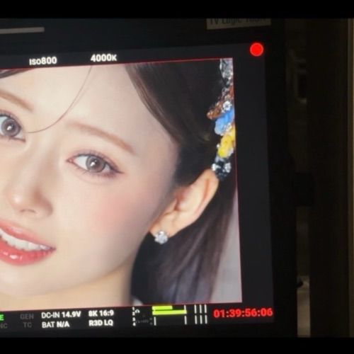 Behind-the-scenes cut of Rima (NiziU)