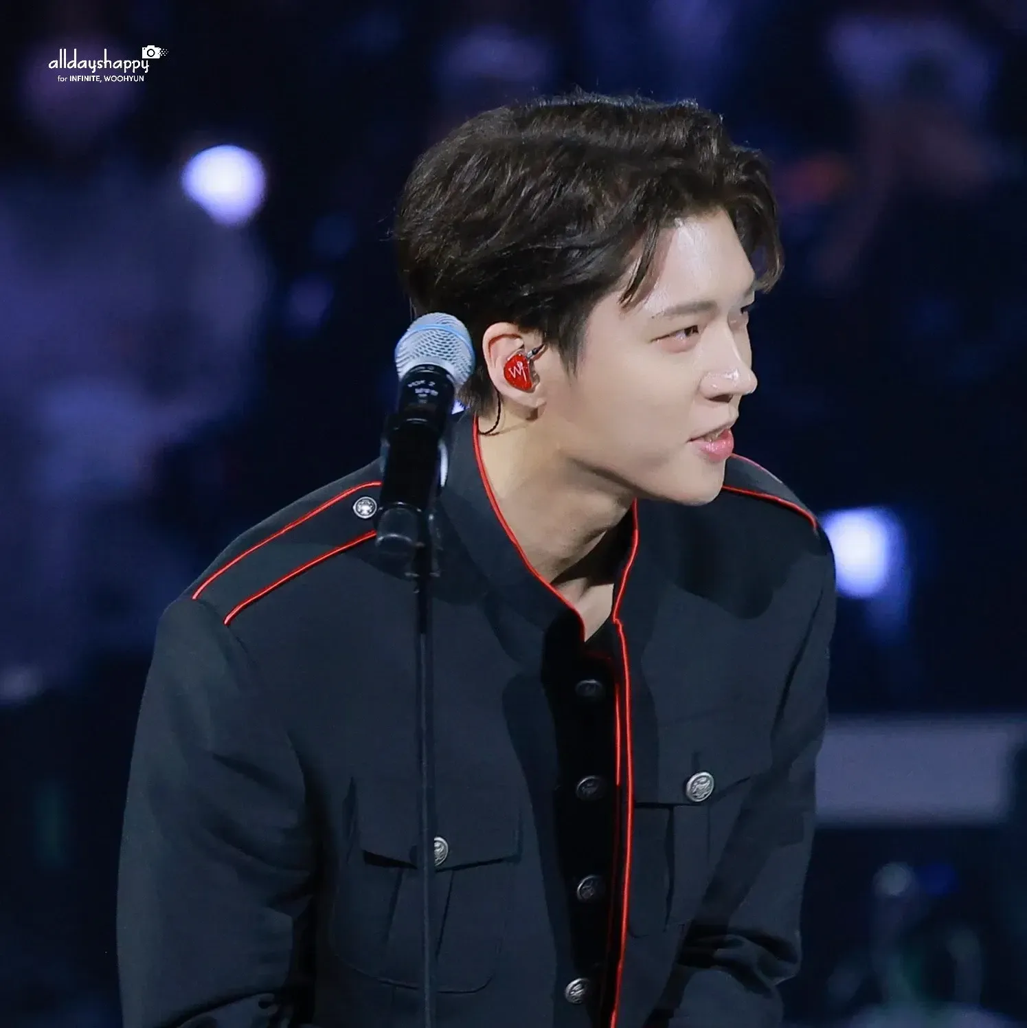 Behind-the-scenes cut of Woohyun (INFINITE)