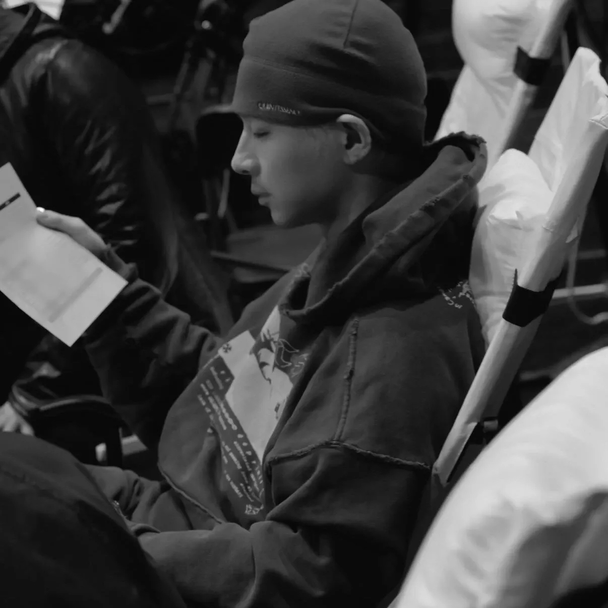 A moment captured by Taeyang (BIGBANG)'s fan