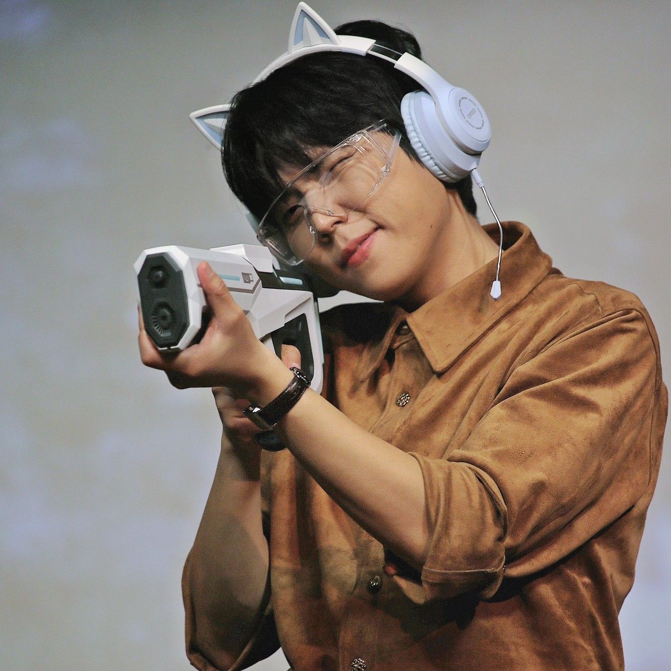 チョン・スンファンの舞台裏ショット