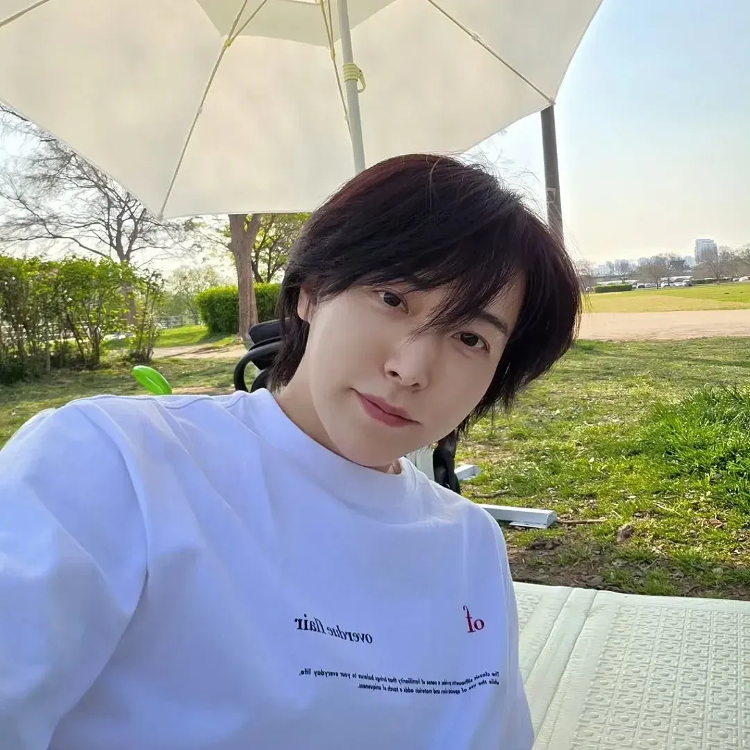 Latest photo of Sungmin (Super Junior)