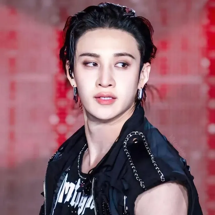 Recent activity shot of Bang Chan (Stray Kids)
