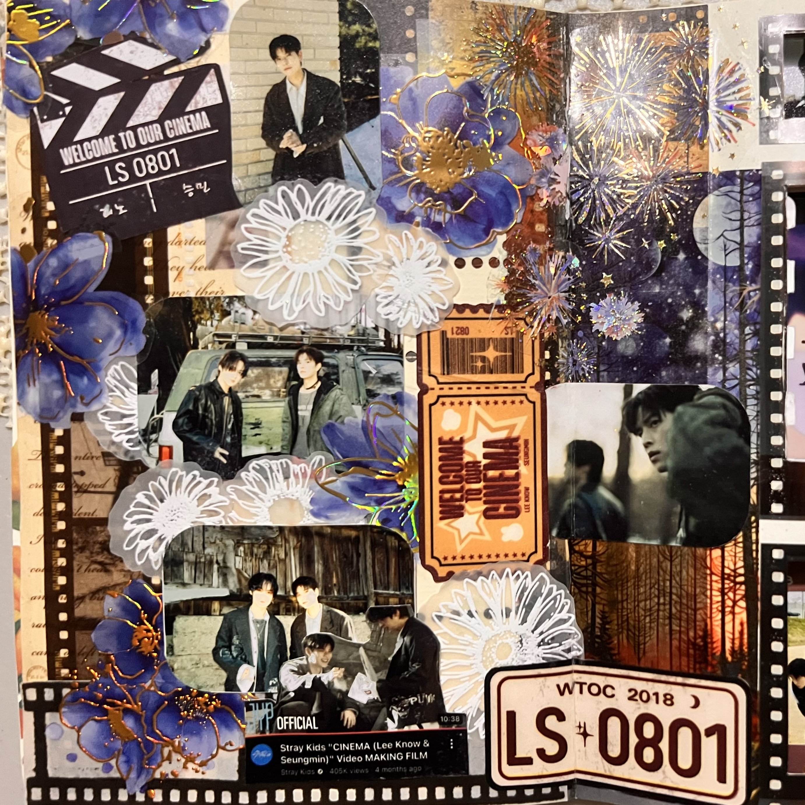 Recent activity shot of Seungmin (Stray Kids)