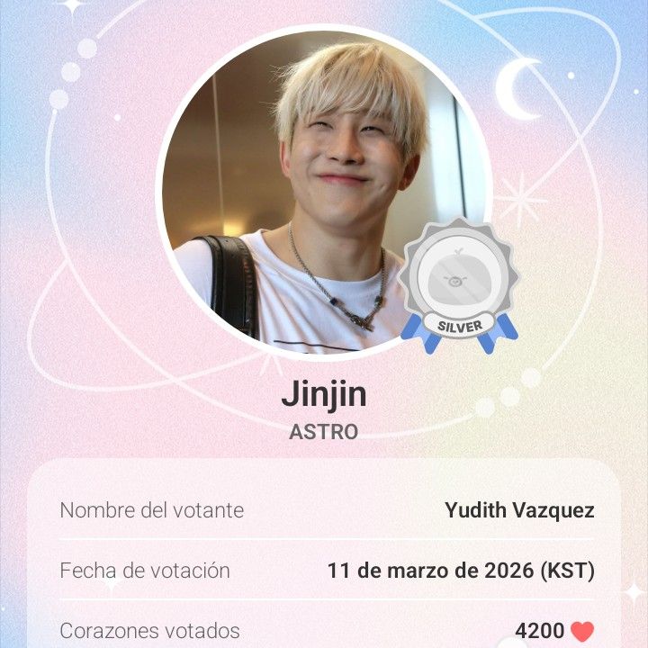 A moment captured by Jinjin (ASTRO)'s fan