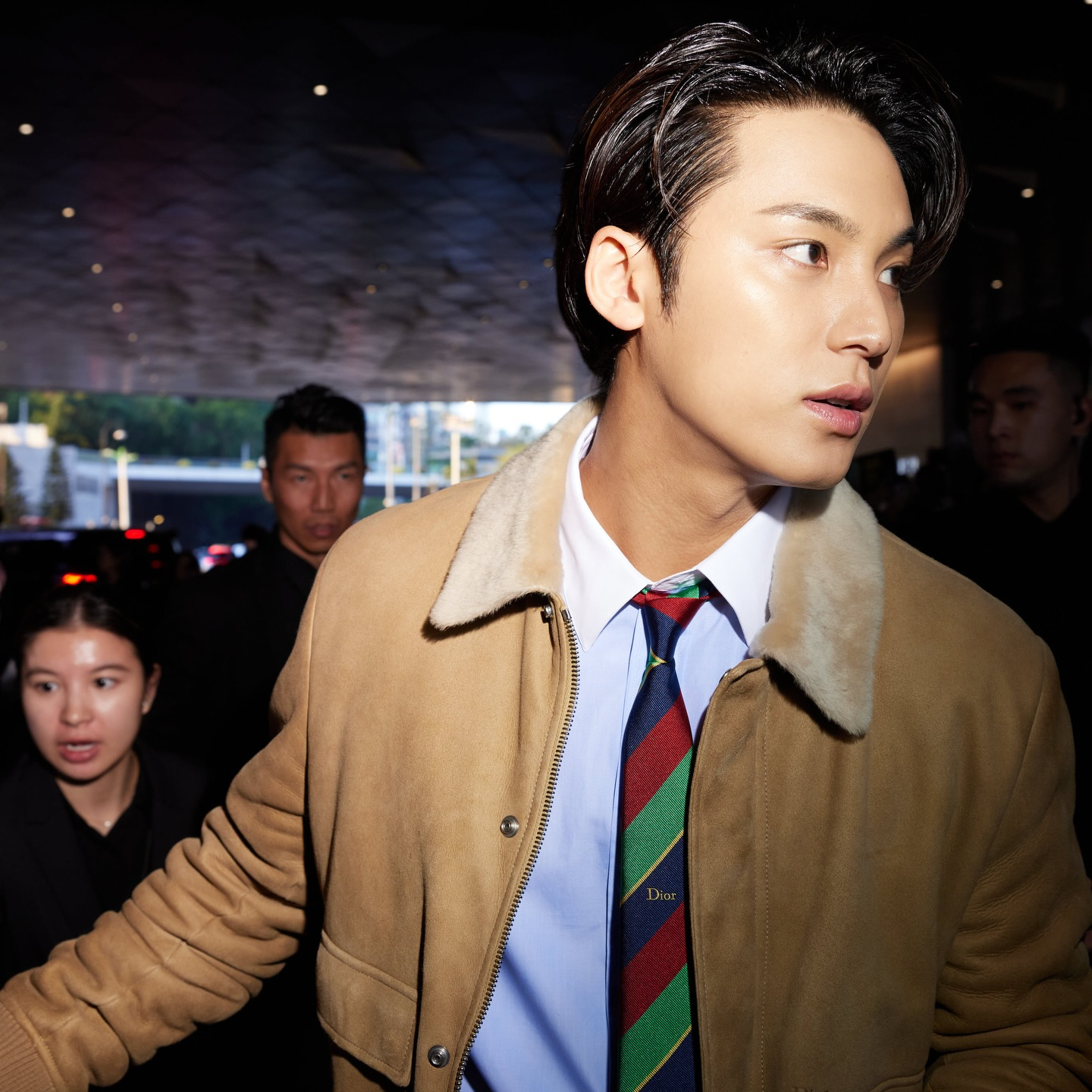 Recent activity shot of Mingyu (SEVENTEEN)