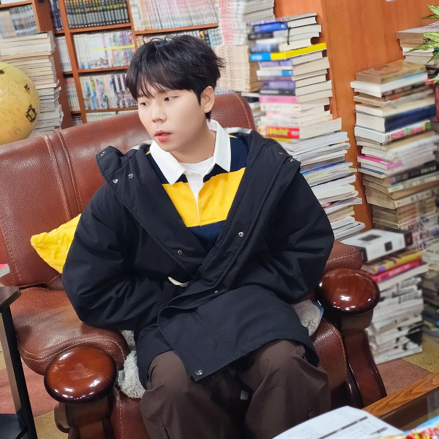 Recent activity shot of Jung Seunghwan