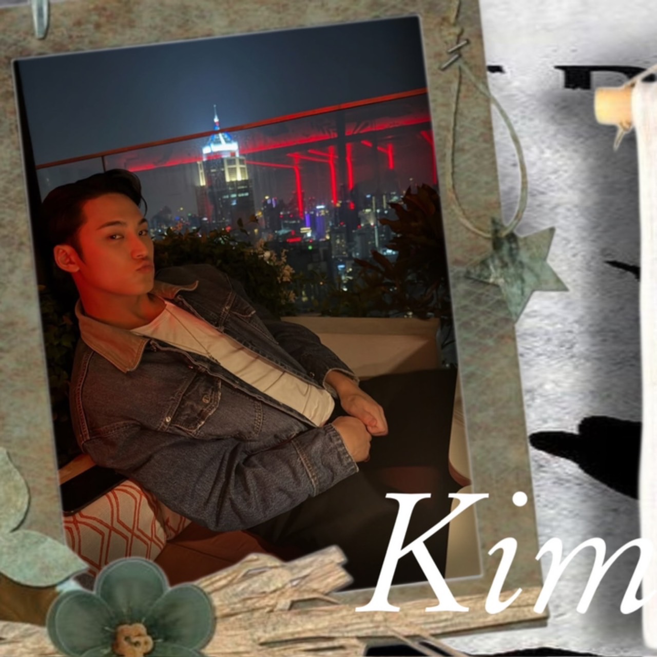 A moment captured by Mingyu (SEVENTEEN)'s fan