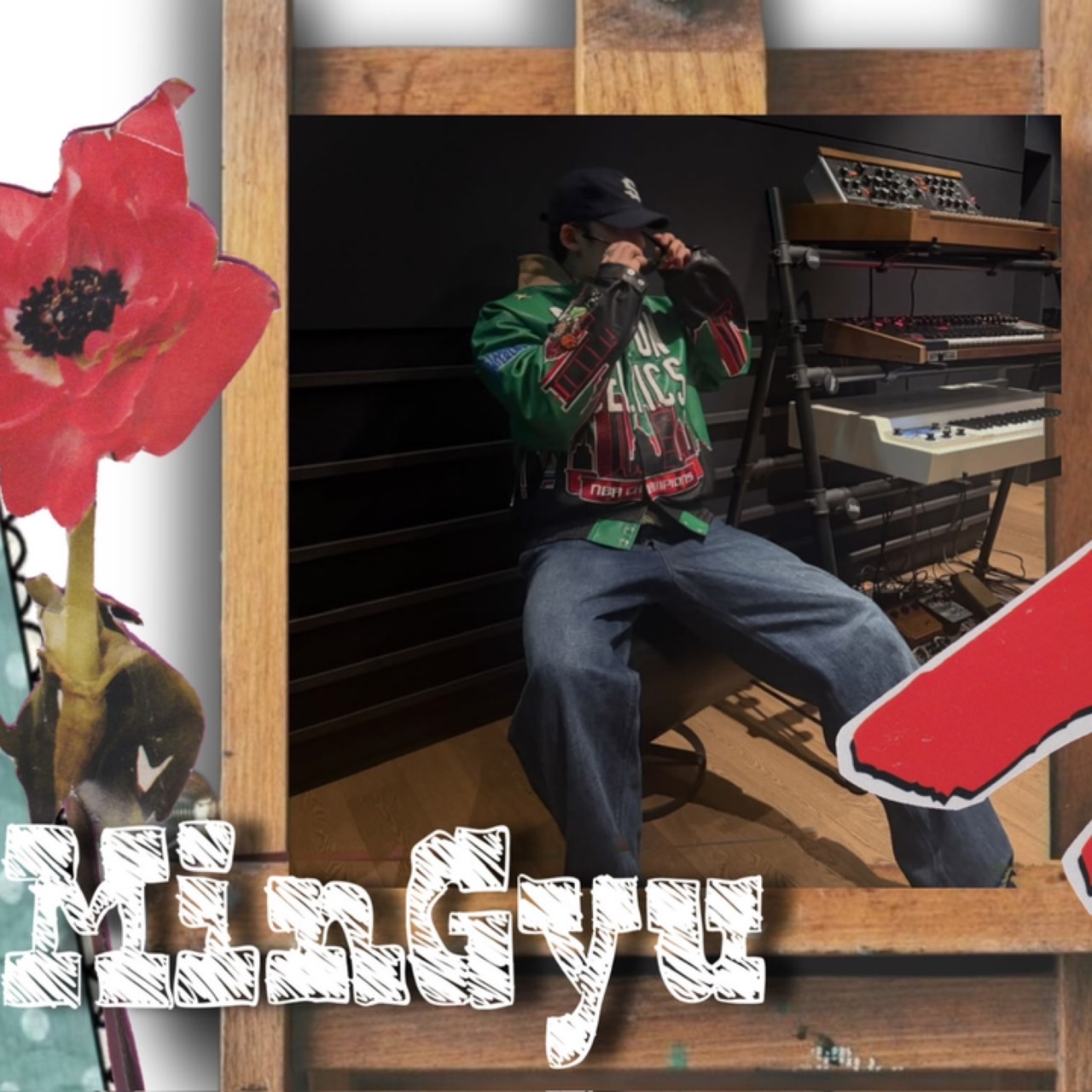 Recent activity shot of Mingyu (SEVENTEEN)