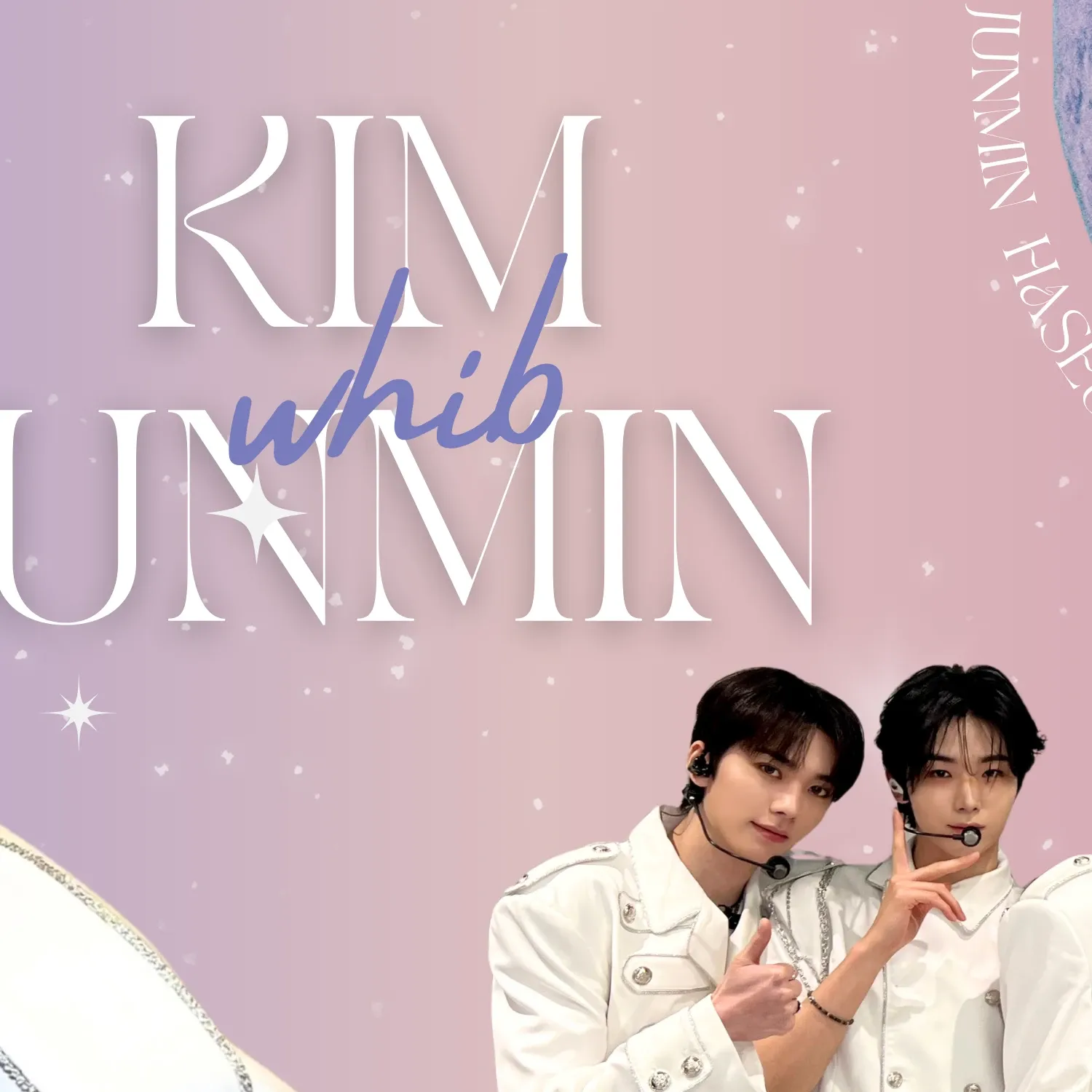 Behind-the-scenes cut of Kim Junmin (WHIB)