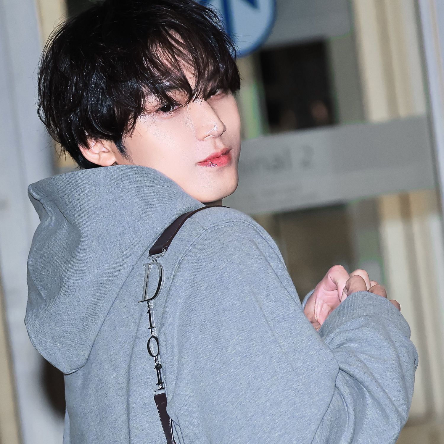 珉奎 (SEVENTEEN)粉絲拍下的瞬間