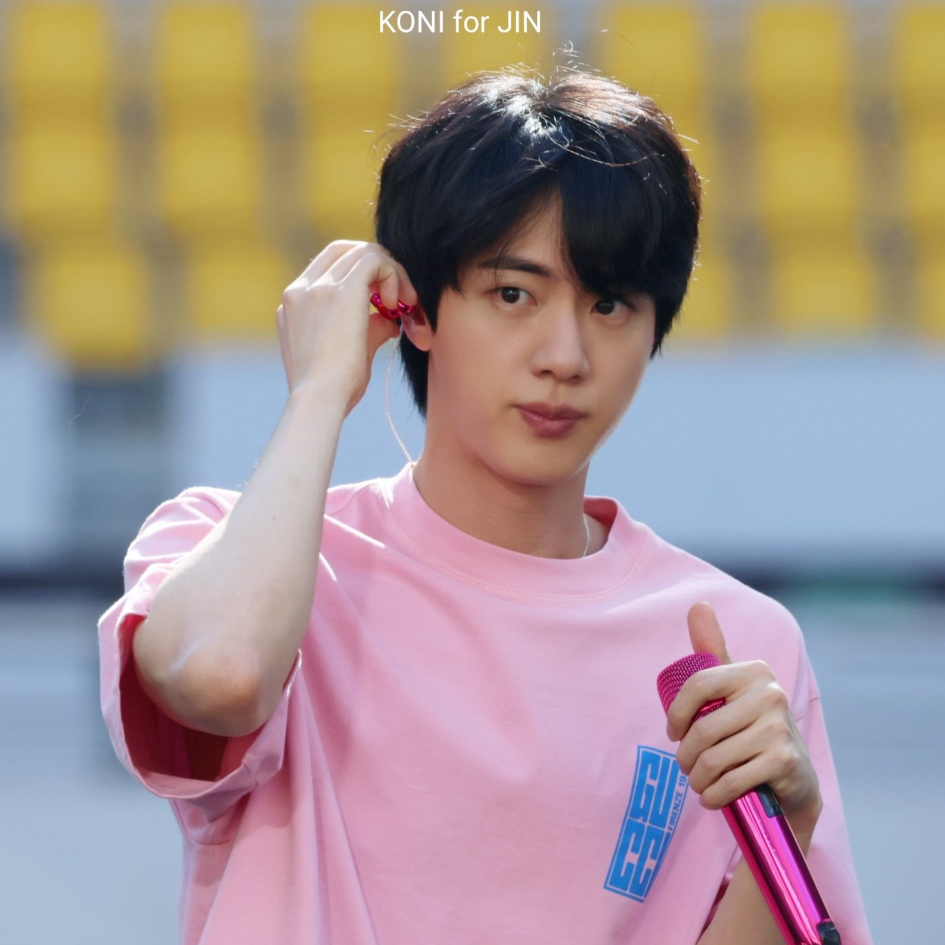 Behind-the-scenes cut of Jin (BTS)