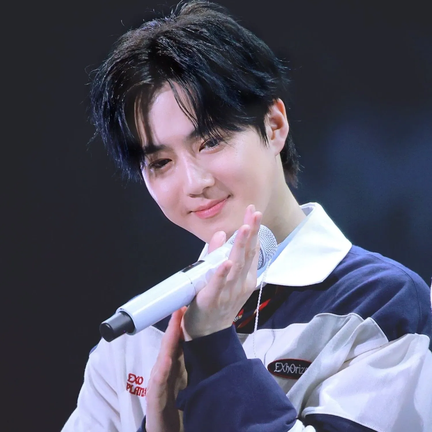 Behind-the-scenes cut of Suho (EXO)