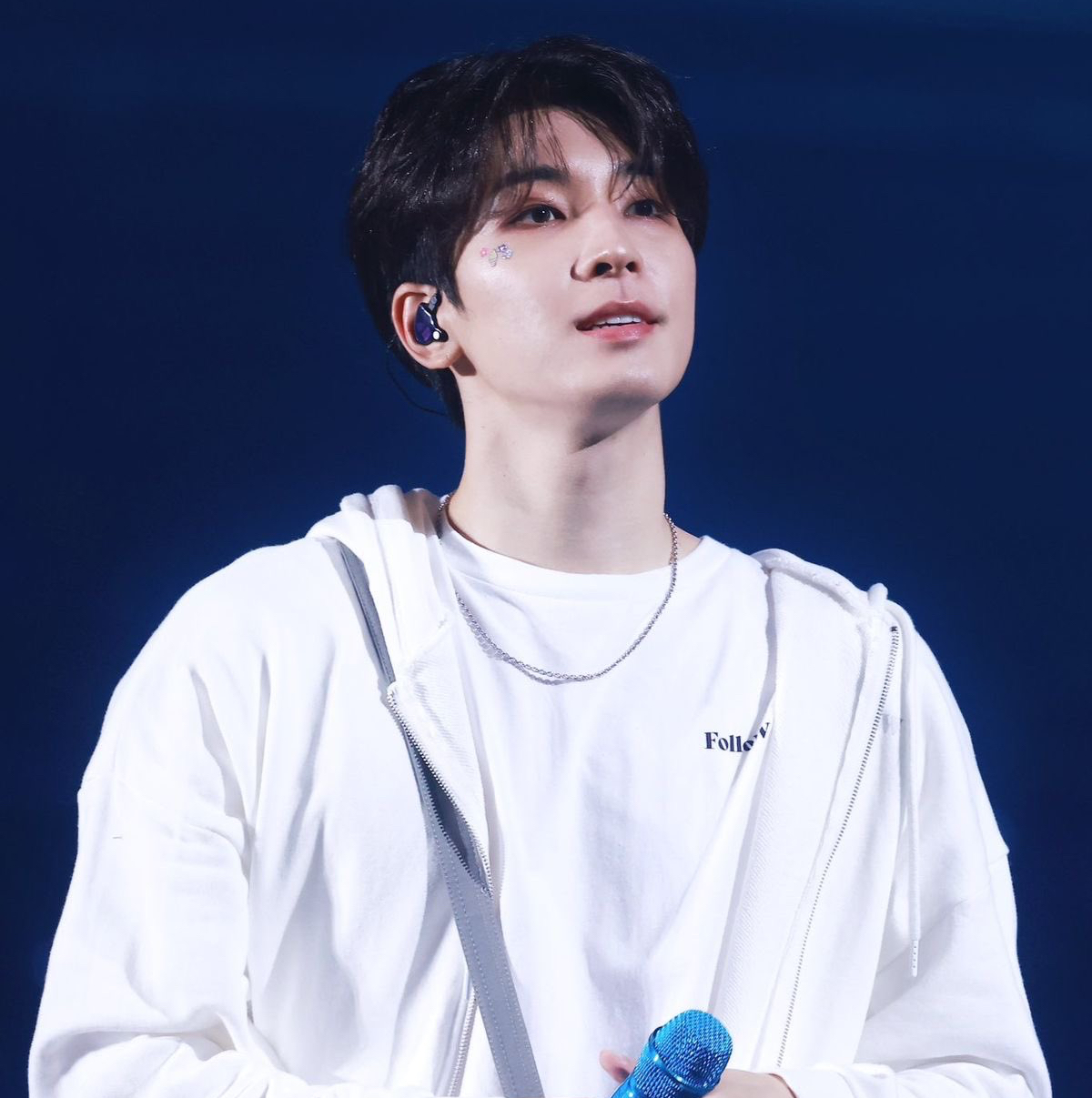 A moment captured by Wonwoo (SEVENTEEN)'s fan