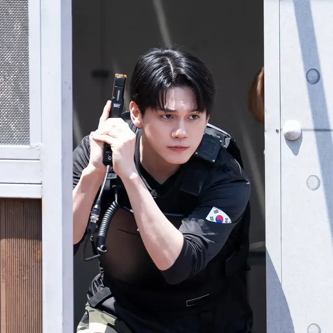 옹성우의 비하인드 컷