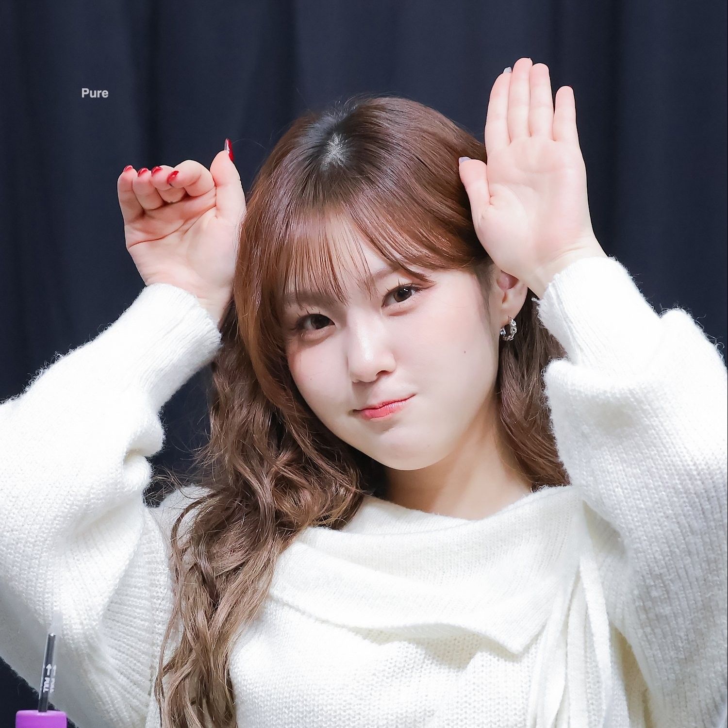 A moment captured by Kim Chaehyun (Kep1er)'s fan