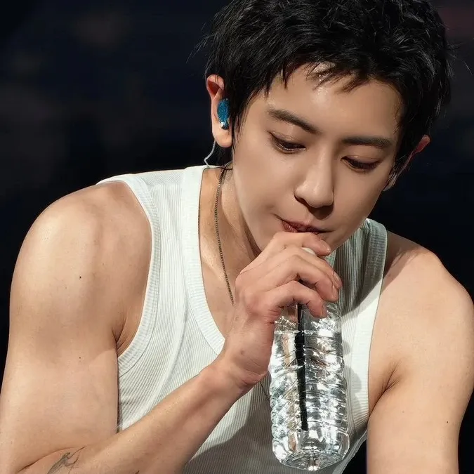 A moment captured by Chanyeol (EXO)'s fan