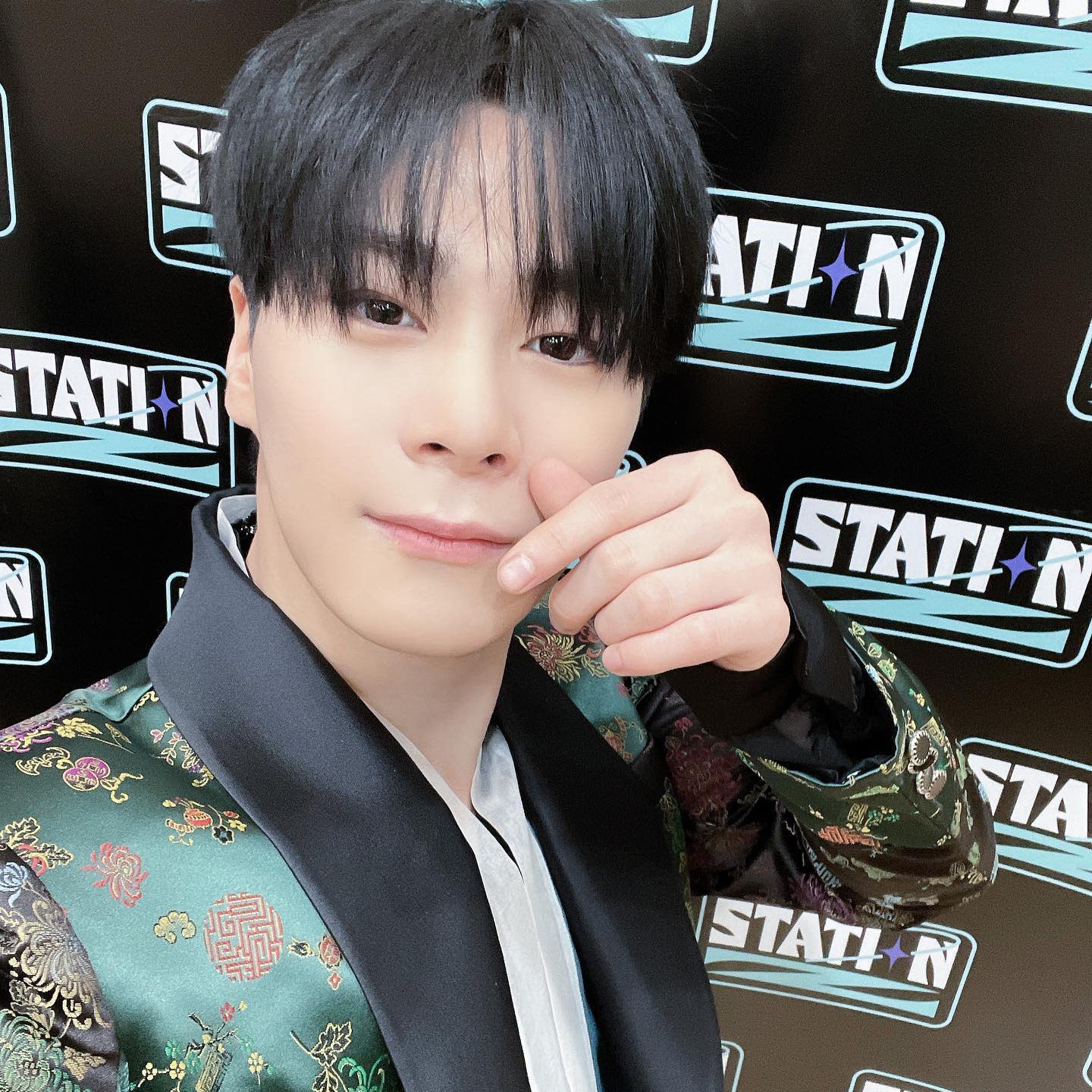 Recent activity shot of Moonbin (ASTRO)