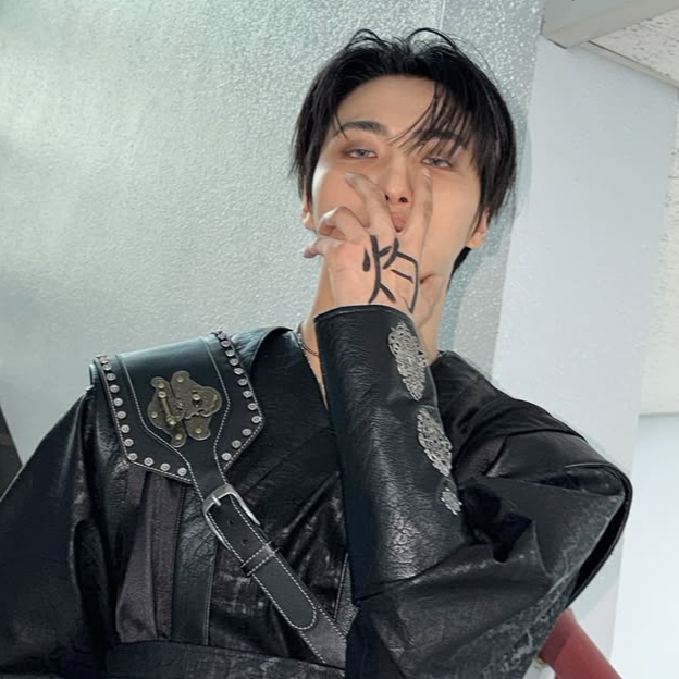 Recent activity shot of Seonghwa (ATEEZ)