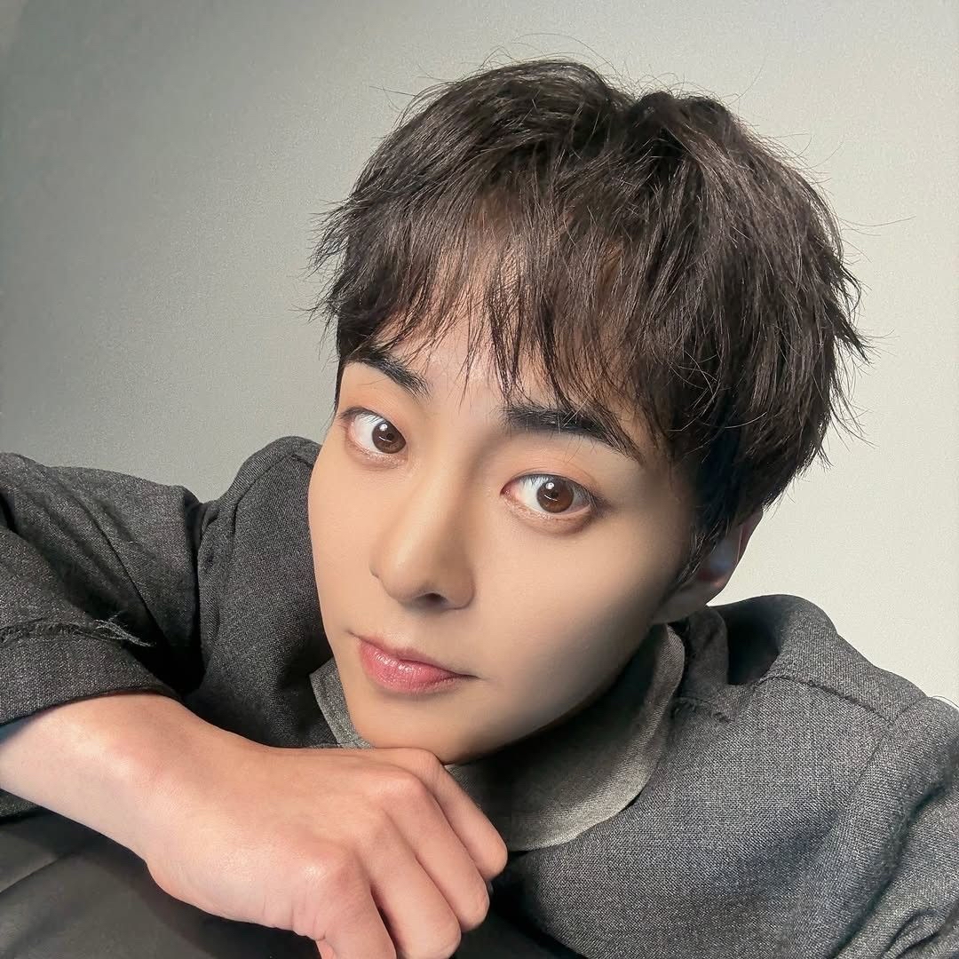 Recent activity shot of Xiumin (EXO)