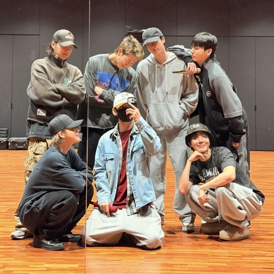 A moment captured by BTS's fan