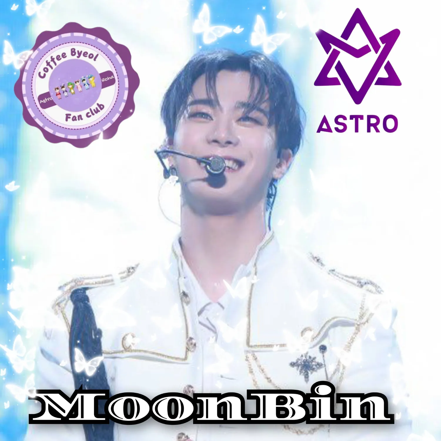 A moment captured by Moonbin (ASTRO)'s fan